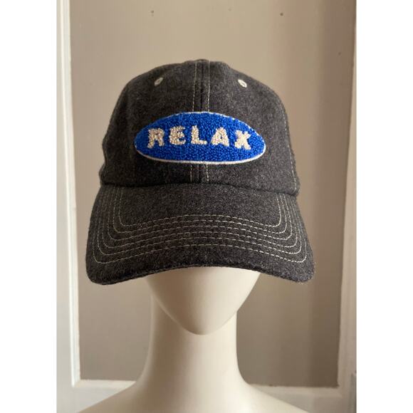 TOMMY BAHAMA Relax Gray Wool Adjustable Cap - Picture 1 of 9